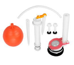 Conjunto herraje para inodoro estandar en línea sanitaria Quito