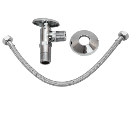 Conjunto llave angular en fábrica de plástico IEPESA