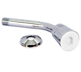 Materia prima plástica crea ducha modelo cromado en IEPESA